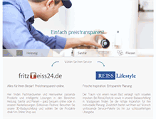 Tablet Screenshot of fritzreiss.de